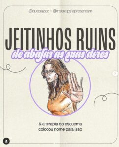 jeitinhos ruins de lidar com suas dores