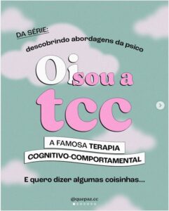 oi, eu sou a TCC
