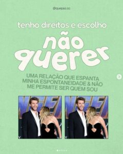 QuePaz no Instagram sobre como dizer não